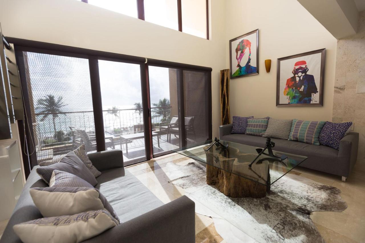 El Faro 304 Coral 3 Bdr Penthouse Lägenhet Playa del Carmen Exteriör bild