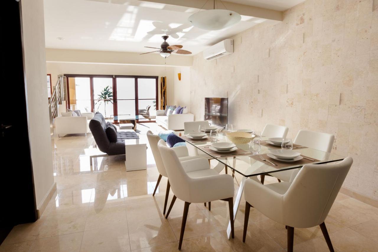 El Faro 304 Coral 3 Bdr Penthouse Lägenhet Playa del Carmen Exteriör bild