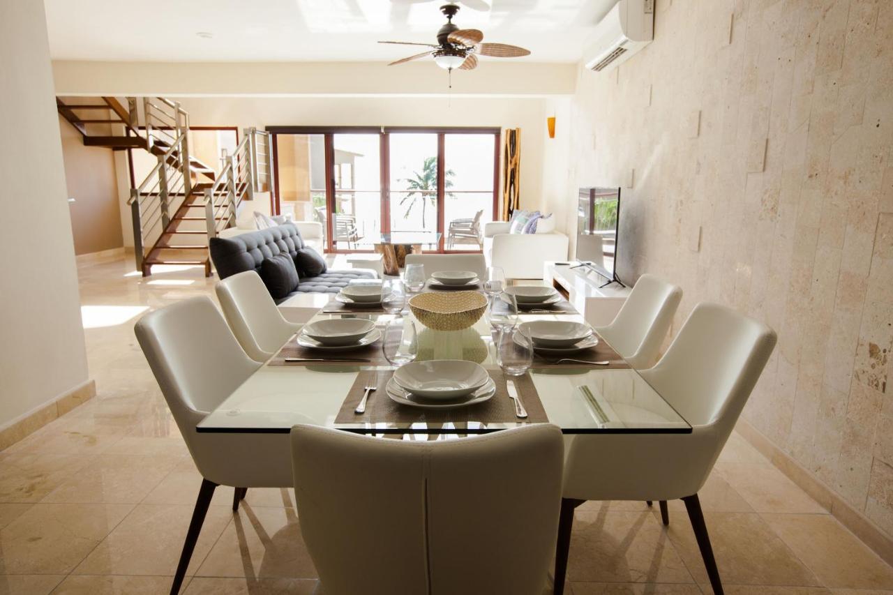 El Faro 304 Coral 3 Bdr Penthouse Lägenhet Playa del Carmen Exteriör bild