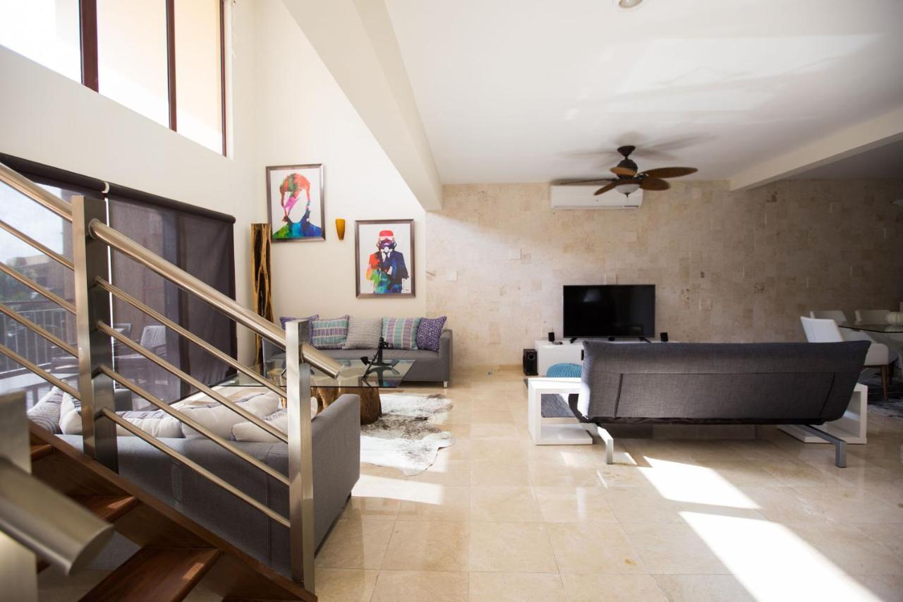 El Faro 304 Coral 3 Bdr Penthouse Lägenhet Playa del Carmen Exteriör bild