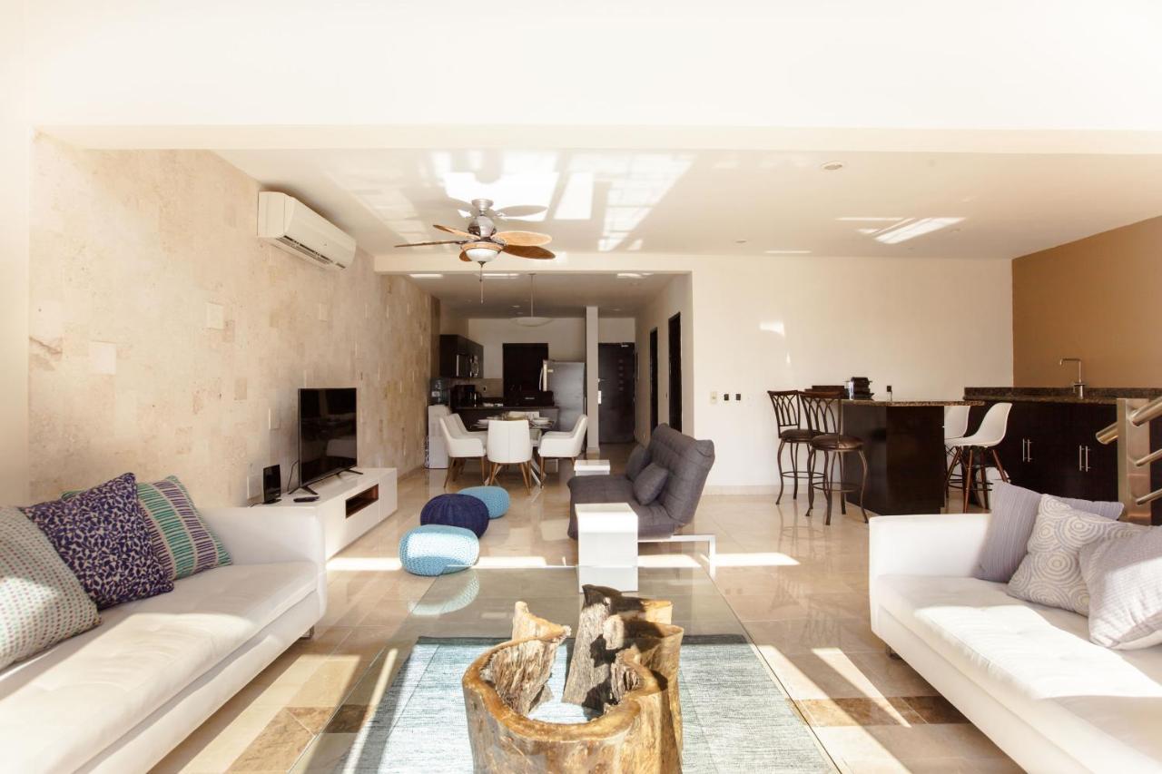 El Faro 304 Coral 3 Bdr Penthouse Lägenhet Playa del Carmen Exteriör bild
